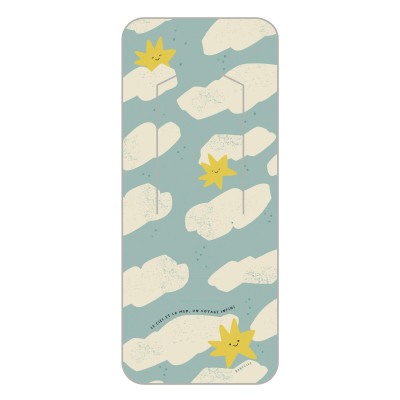 Colchoneta Capri Ciel Azul