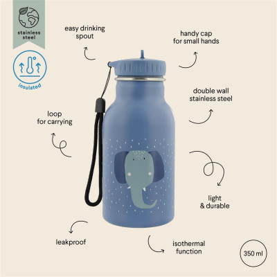 Botella isotérmica 350 ml - Mrs. Elephant