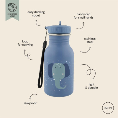 Botella de beber 350ml - Mrs. Elephant