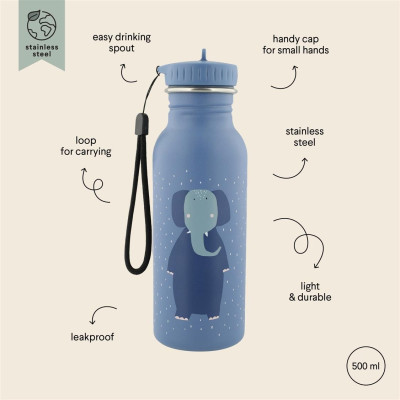 Botella de beber 500ml - Mrs. Elephant
