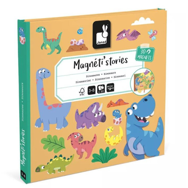 Magnéti'stories Dinosaurios