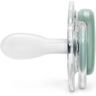 Chupete Suavinex Bonhomia Silicona +18M Buho Verde