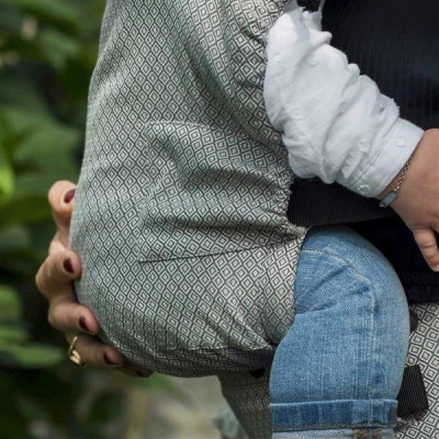 Mochila Neko Smart Baby Grey Diamond