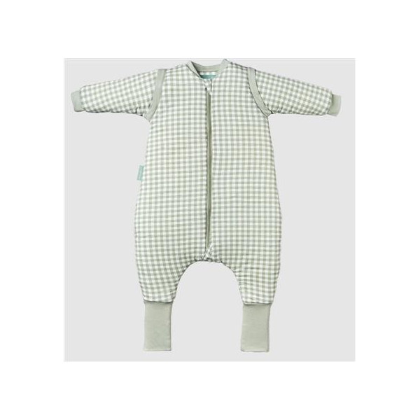 Pijama Manta Con Mangas Y Calcetines Antideslizantes-Tog 2.5-Mint Tea 3 Años