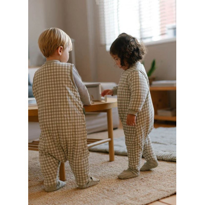 Pijama Manta Con Mangas Y Calcetines Antideslizantes-Tog 2.5-Mint Tea 3 Años