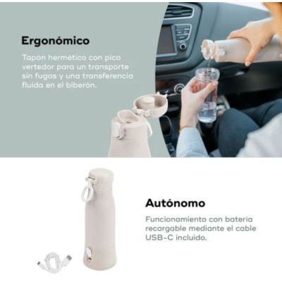 Calientabiberones transportable con batería Moov & Feed