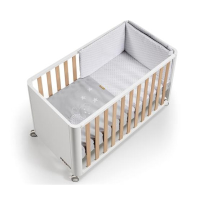 Cuna DOCO Style 120 60 con textil y colchón