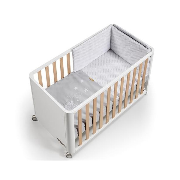 Cuna DOCO Style 120 60 con textil y colchón