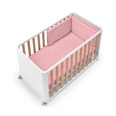 Cuna DOCO Style 120 60 con textil y colchón