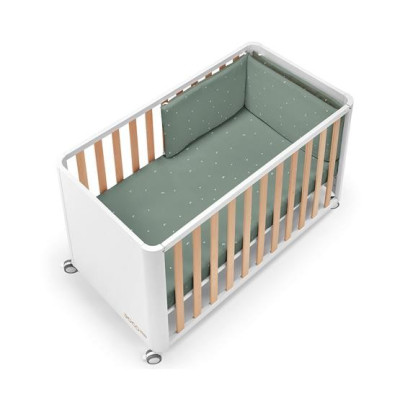 Cuna DOCO Style 120 60 con textil y colchón