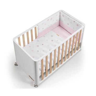 Cuna DOCO Style 120 60 con textil y colchón