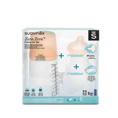 Biberón Starter SET +3 270ml, Suavinex