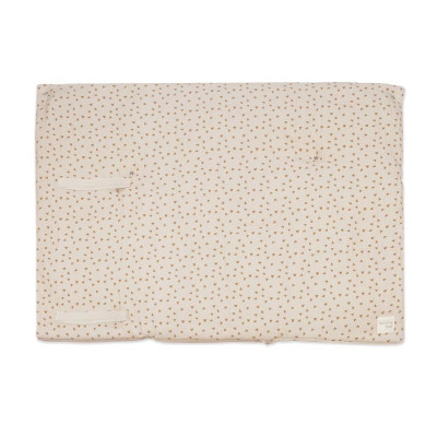 Arrullo/Manta corazones Poppy Canela