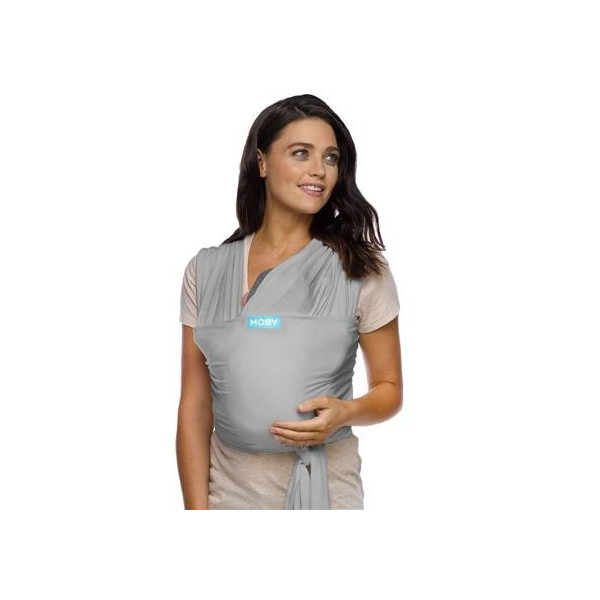 Fular Portabebés Elástico Moby Wrap Classic Stone