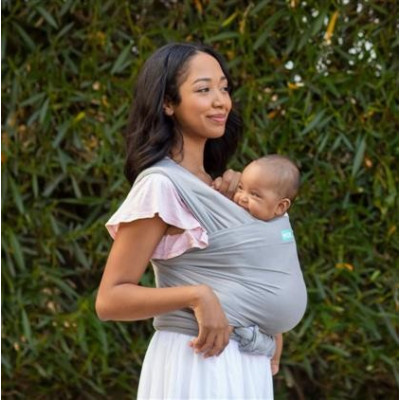 Fular Portabebés Elástico Moby Wrap Classic Stone