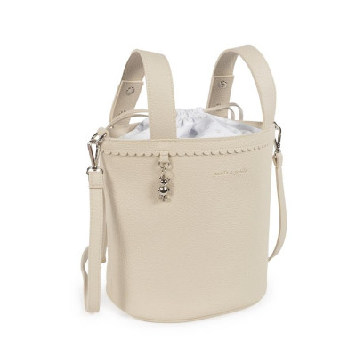 Bolso Bucket Icon Cream