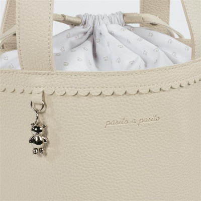 Bolso Bucket Icon Cream