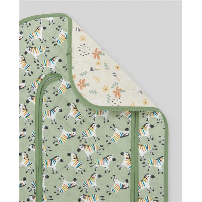 Colchoneta Reversible Moss Green de Paz Rodriguez