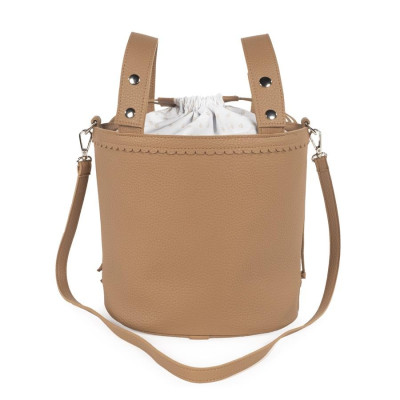 Bolso Bucket Icon Caramel