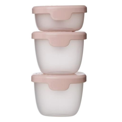 Depósitos Snack Tubs 3 ud. Berry