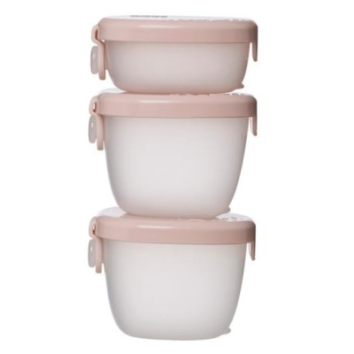 Depósitos Snack Tubs 3 ud. Berry