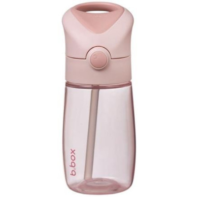 Botella Junior con pajita 380ml B.Box - Blush