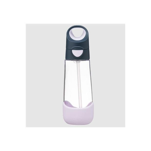 Botella tritán con pajita 600ml B.Box - Indigo Rose