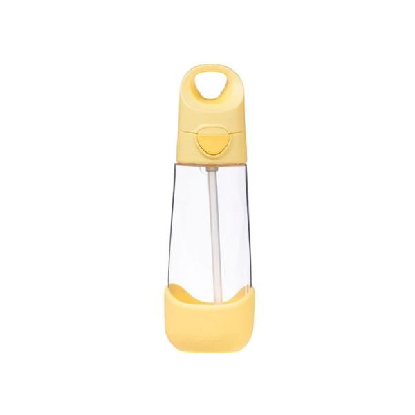 Botella tritán con pajita 600ml B.Box - Lemon Twist